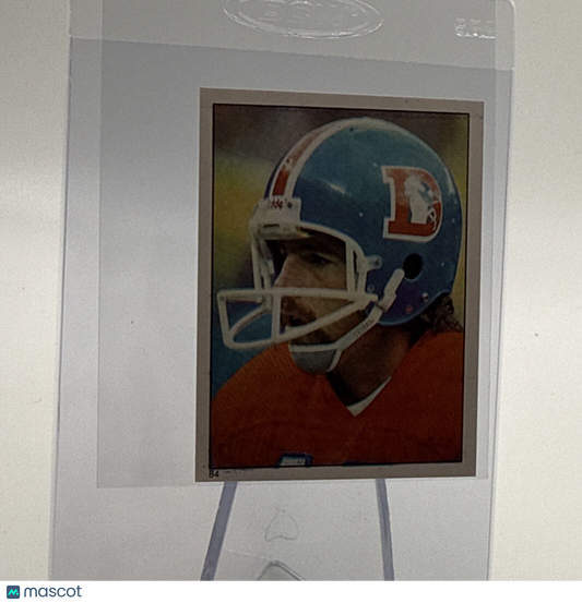 1981 Topps Matt Robinson Football Sticker Card #84 NM-MT FREE SHIPPING