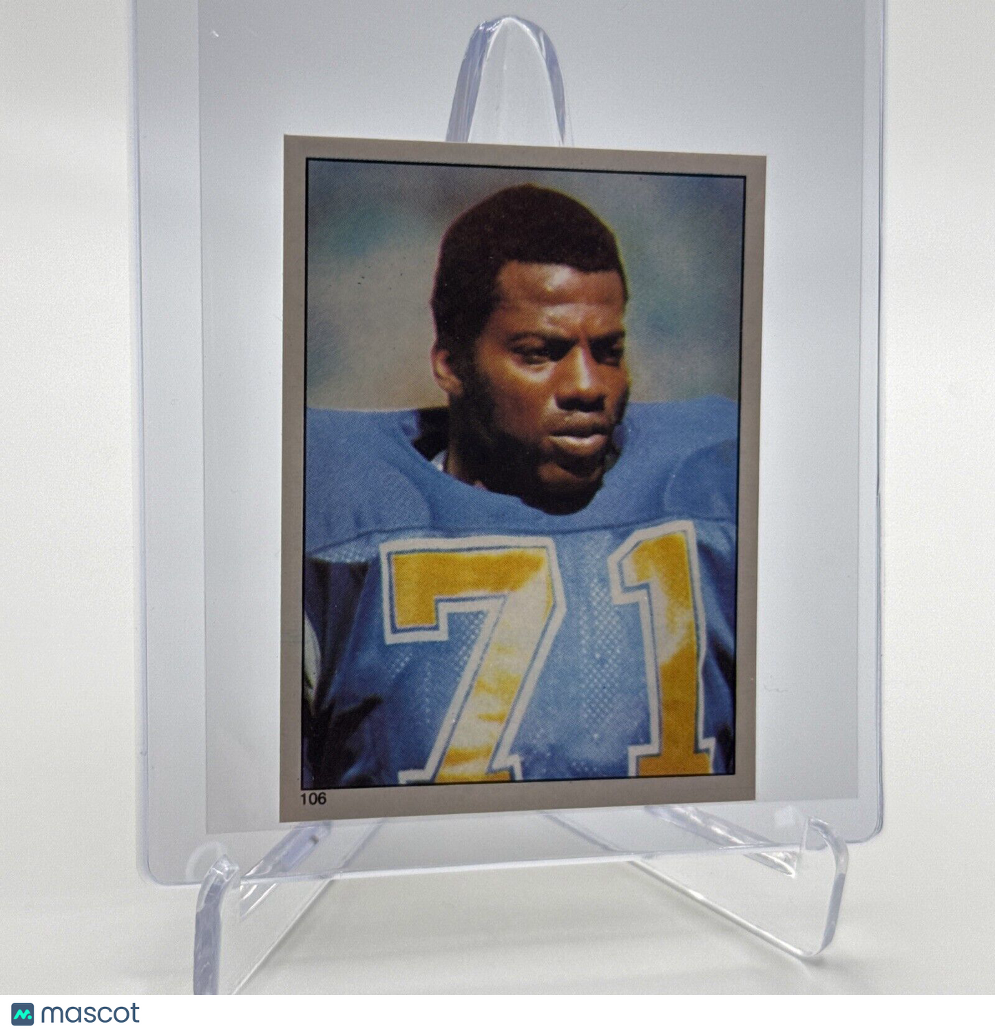 1981 Topps Fred Dean Football Sticker Card #106 NM-MT FREE SHIPPING