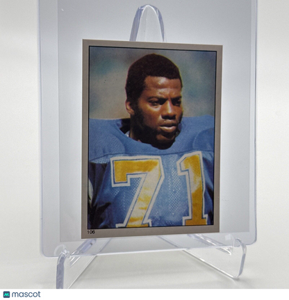 1981 Topps Fred Dean Football Sticker Card #106 NM-MT FREE SHIPPING
