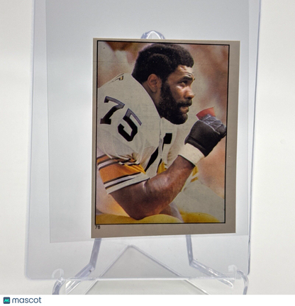 1981 Topps Joe Greene Football Sticker Card #78 NM-MT FREE SHIPPING