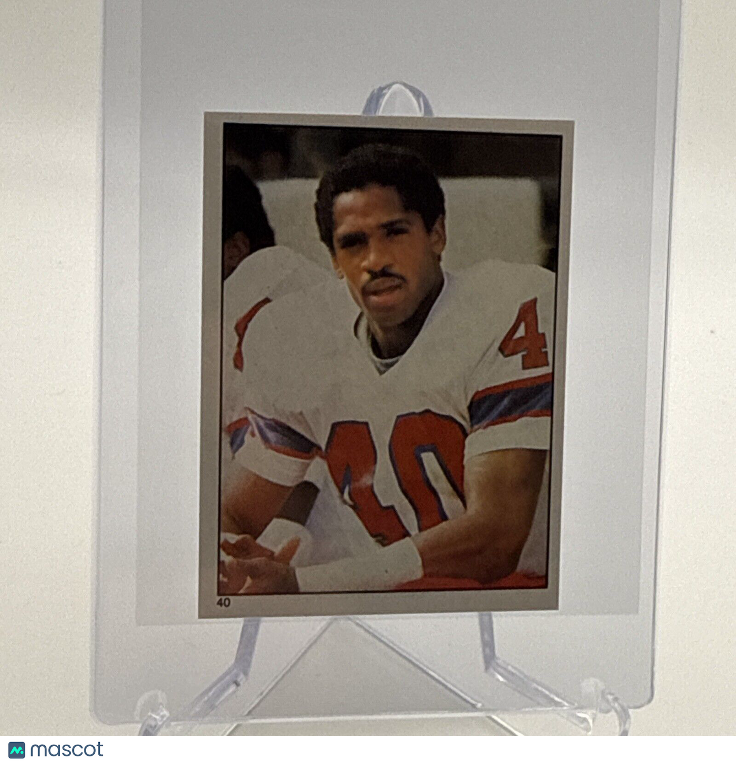 1981 Topps Mike Haynes Football Sticker Card #40 NM-MT FREE SHIPPING