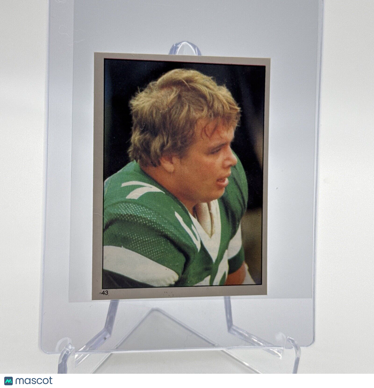 1981 Topps Joe Klecko Football Sticker Card #43 NM-MT FREE SHIPPING