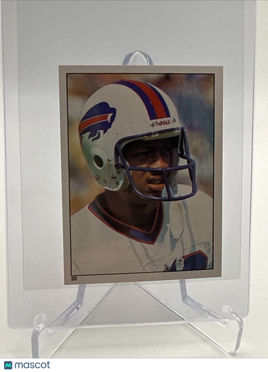 1981 Topps Jerry Butler Football Sticker Card #20 NM-MT FREE SHIPPING