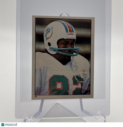 1981 Topps Duriel Harris Football Sticker Card #30 NM-MT FREE SHIPPING