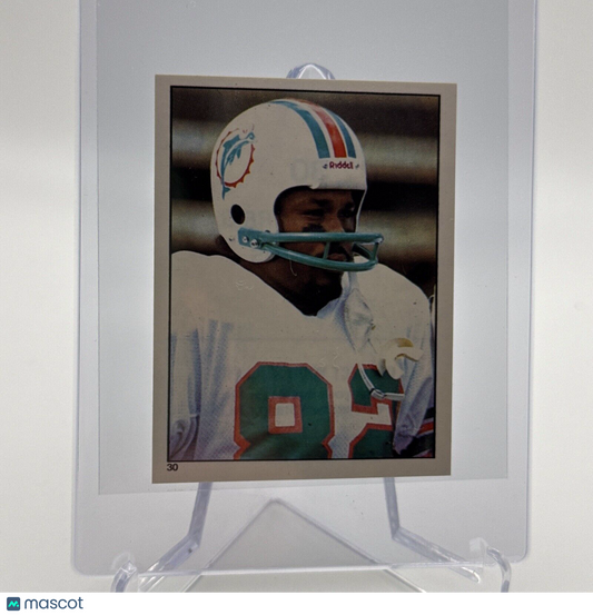 1981 Topps Duriel Harris Football Sticker Card #30 NM-MT FREE SHIPPING