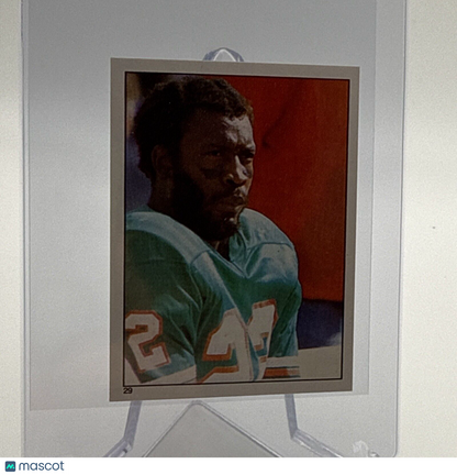 1981 Topps Tony Nathan Football Sticker Card #29 NM-MT FREE SHIPPING