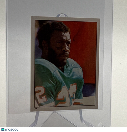 1981 Topps Tony Nathan Football Sticker Card #29 NM-MT FREE SHIPPING