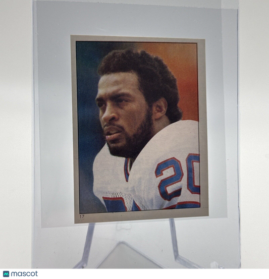 1981 Topps Joe Cribbs Football Sticker Card #17 NM-MT FREE SHIPPING