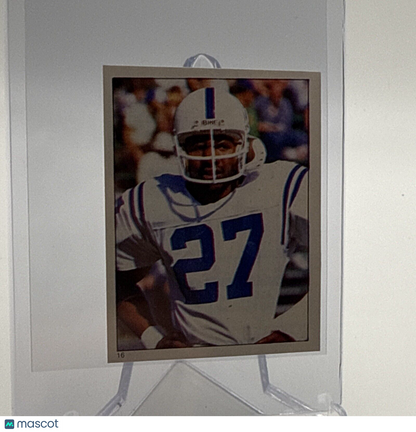 1981 Topps Curtis Dickey Football Sticker Card #16 NM-MT FREE SHIPPING