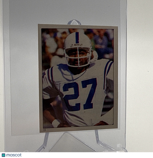 1981 Topps Curtis Dickey Football Sticker Card #16 NM-MT FREE SHIPPING