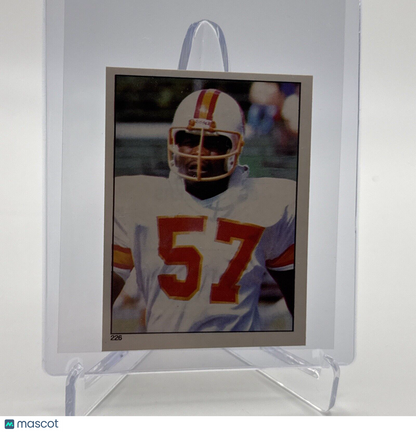 1981 Topps David Lewis Football Sticker Card #226 NM-MT FREE SHIPPING