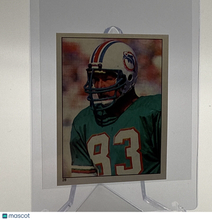 1981 Topps Vern Den Herder Football Sticker Card #28 NM-MT FREE SHIPPING