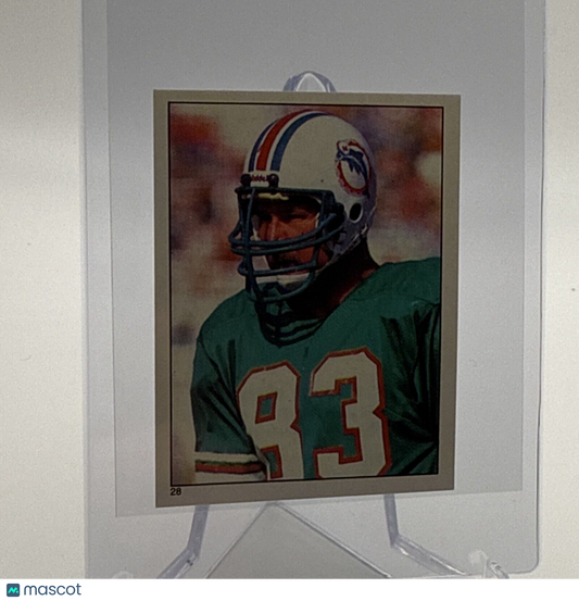 1981 Topps Vern Den Herder Football Sticker Card #28 NM-MT FREE SHIPPING