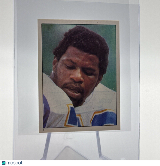 1981 Topps Gary Johnson Football Sticker Card #8 NM-MT FREE SHIPPING