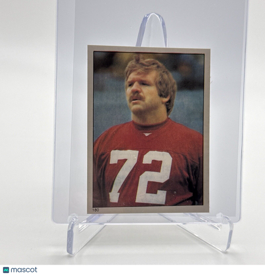 1981 Topps Dan Dierdorf Football Sticker Card #180 NM-MT FREE SHIPPING