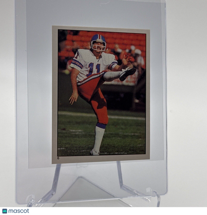 1981 Topps Luke Prestridge Football Sticker Card #6 NM-MT FREE SHIPPING