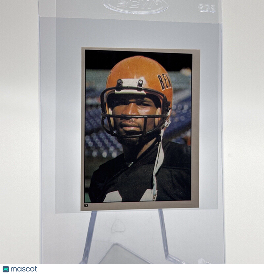 1981 Topps Don Bass Football Sticker Card #53 NM-MT FREE SHIPPING