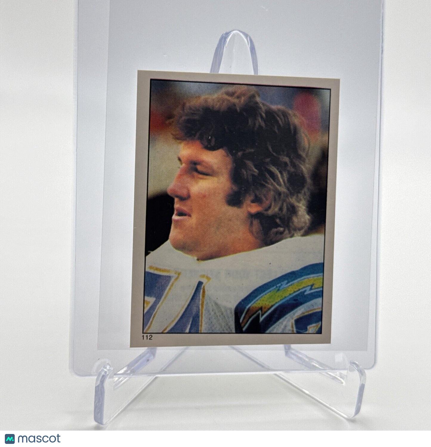 1981 Topps Louie Kelcher Football Sticker Card #112 NM-MT FREE SHIPPING