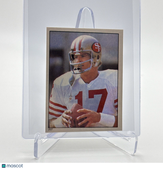 1981 Topps Steve DeBerg Football Sticker Card #257 NM-MT FREE SHIPPING