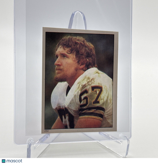 1981 Topps Stan Brock Football Sticker Card #250 NM-MT FREE SHIPPING