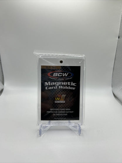 BCW Magnetic Card Holder 35pt Point with UV Protection, Box of 20 holders