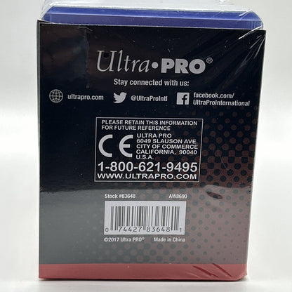 Ultra Pro 3X4 Regular Toploaders 35pt Point Package of 100 WITH Card Sleeves