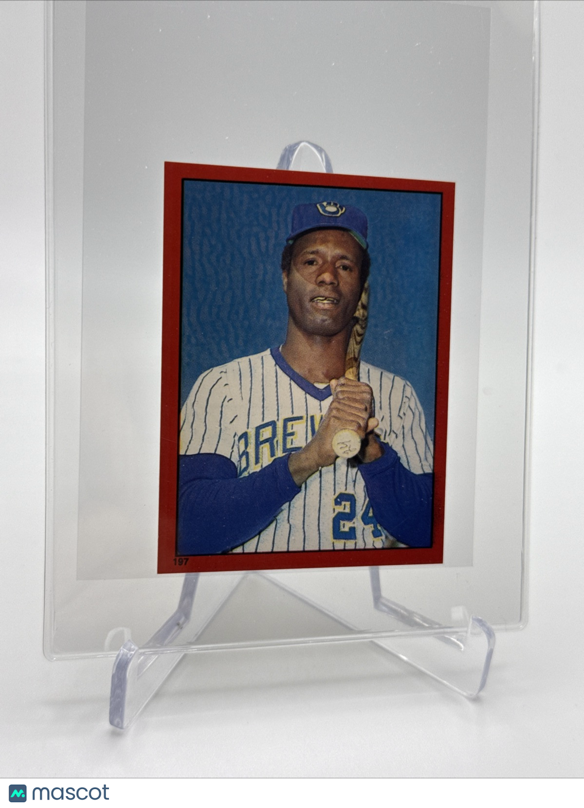 1982 O-Pee-Chee Stickers Ben Oglivie Baseball Card #197 NM-MT FREE SHIPPING