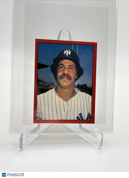 1982 O-Pee-Chee Stickers Rick Cerone Baseball Card #218 NM-MT FREE SHIPPING