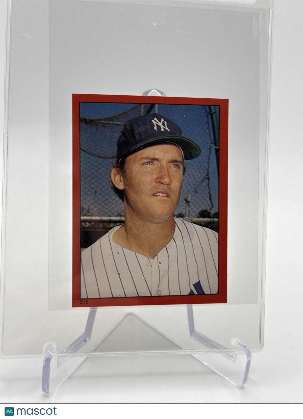 1982 O-Pee-Chee Stickers Graig Nettles Baseball Card #215 NM-MT FREE SHIPPING