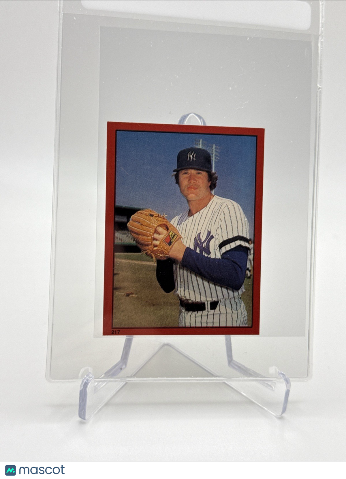 1982 O-Pee-Chee Stickers Rich Gossage Baseball Card #217 NM-MT FREE SHIPPING