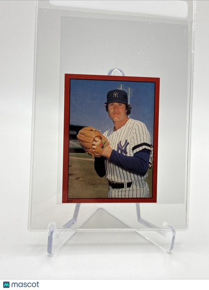 1982 O-Pee-Chee Stickers Rich Gossage Baseball Card #217 NM-MT FREE SHIPPING