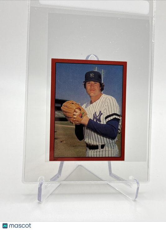 1982 O-Pee-Chee Stickers Rich Gossage Baseball Card #217 NM-MT FREE SHIPPING