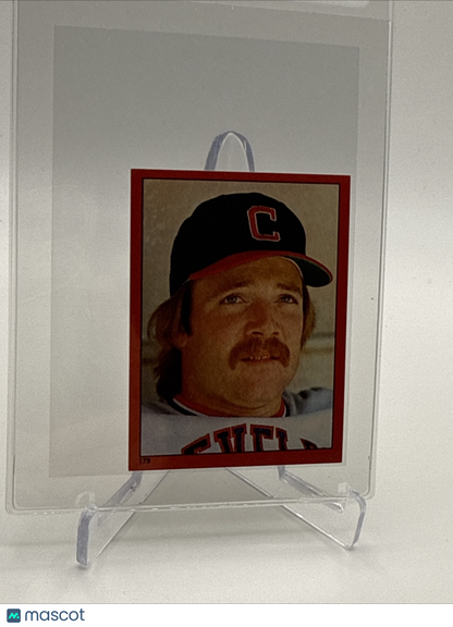 1982 O-Pee-Chee Stickers Len Barker Baseball Card #178 NM-MT FREE SHIPPING