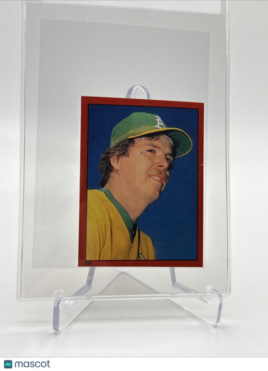 1982 O-Pee-Chee Stickers Steve McCatty Baseball Card #228 NM-MT FREE SHIPPING