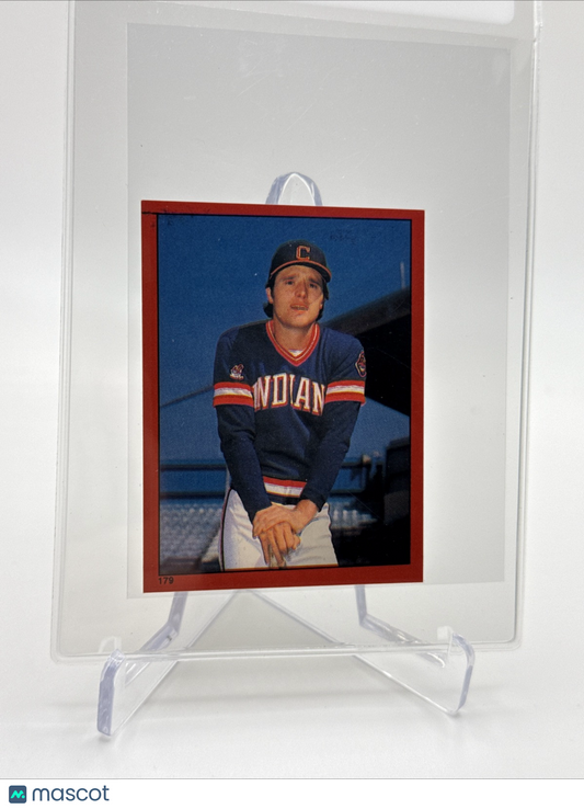 1982 O-Pee-Chee Stickers Rick Manning Baseball Card #179 NM-MT FREE SHIPPING