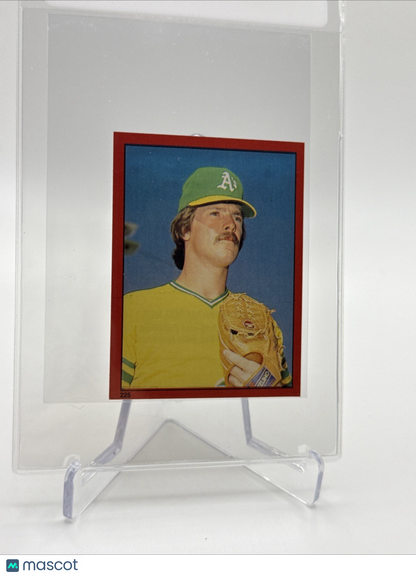 1982 O-Pee-Chee Stickers Matt Keough Baseball Card #225 NM-MT FREE SHIPPING