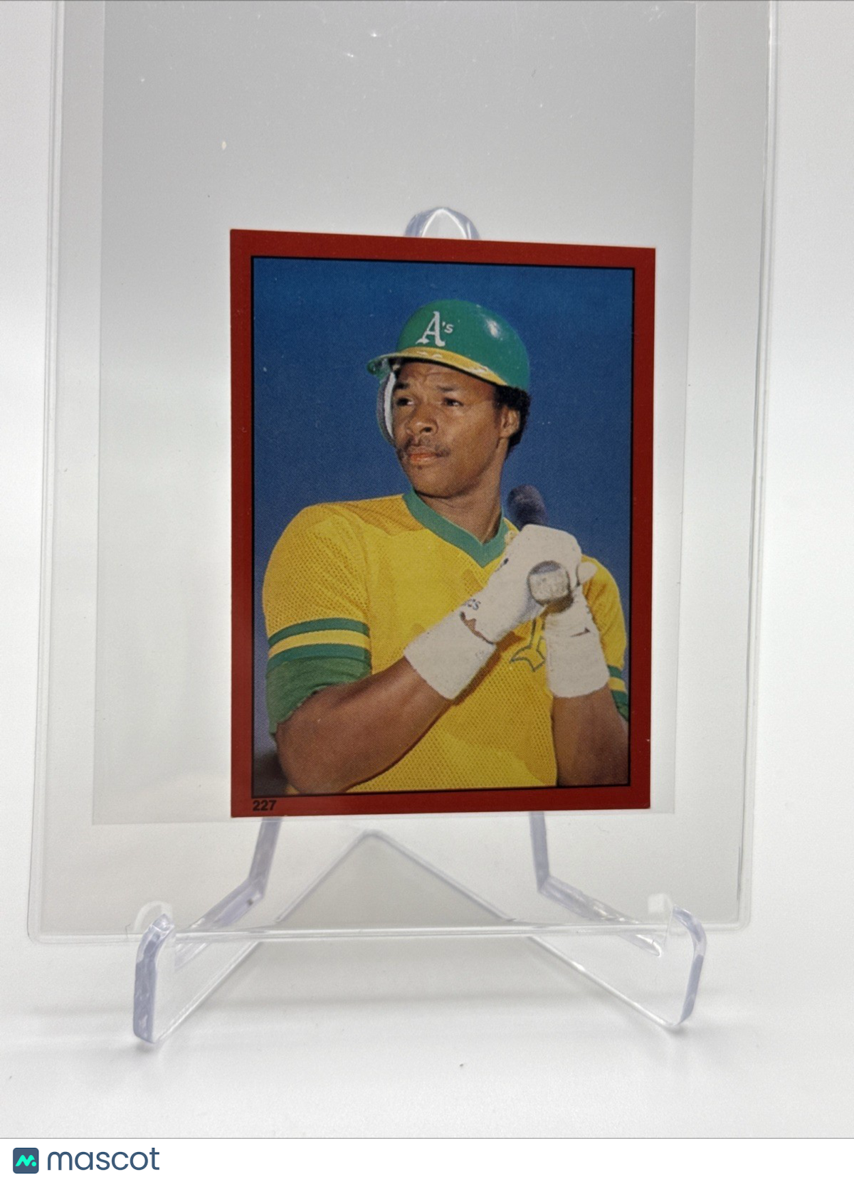 1982 O-Pee-Chee Stickers Dwayne Murphy Baseball Card #227 NM-MT FREE SHIPPING