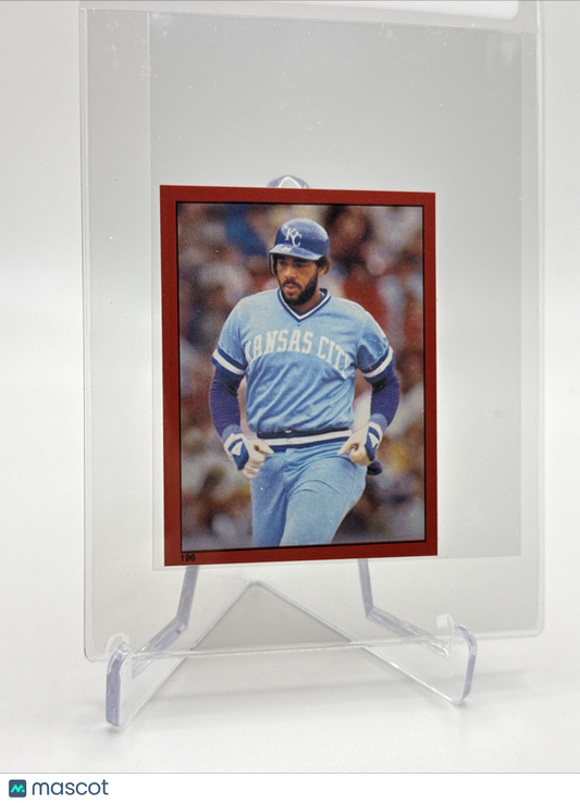 1982 O-Pee-Chee Stickers Willie Aikens Baseball Card #196 NM-MT FREE SHIPPING