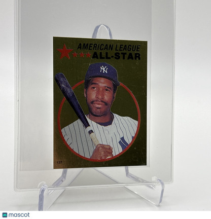 1982 O-Pee-Chee Stickers Dave Winfield FOIL Card #137 NM-MT FREE SHIPPING