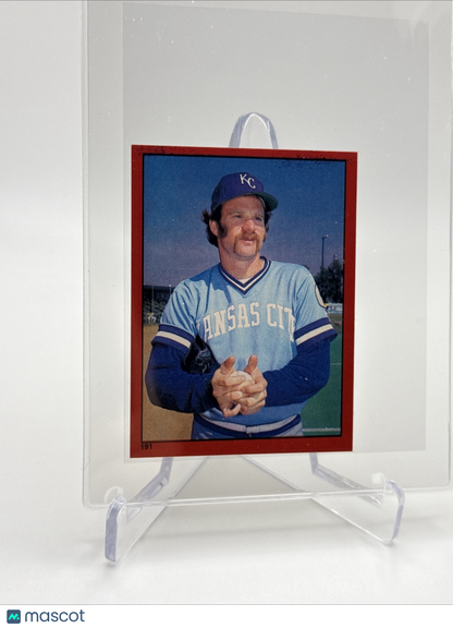 1982 O-Pee-Chee Stickers Dennis Leonard Baseball Card #191 NM-MT FREE SHIPPING