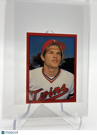1982 O-Pee-Chee Stickers John Castino Baseball Card #209 NM-MT FREE SHIPPING