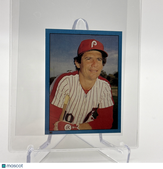 1982 O-Pee-Chee Stickers Larry Bowa Baseball Card #80 NM-MT FREE SHIPPING