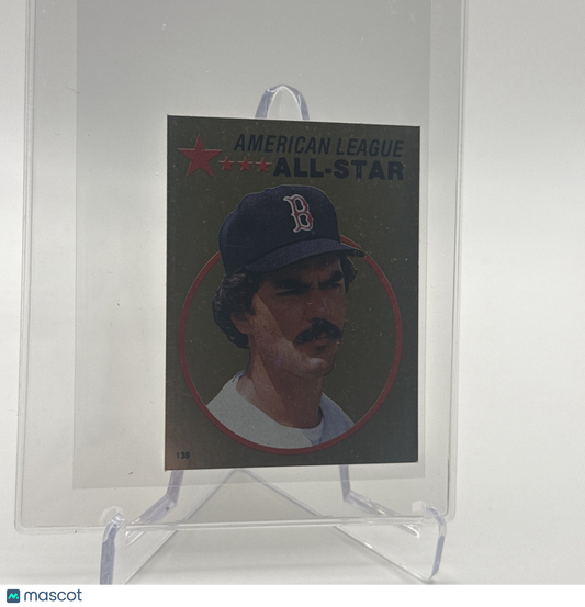 1982 O-Pee-Chee Stickers Dwight Evans FOIL Card #135 NM-MT FREE SHIPPING