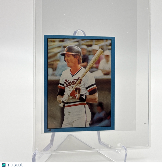 1982 O-Pee-Chee Stickers Johnnie LeMaster Baseball Card #108 NM-MT FREE SHIPPING