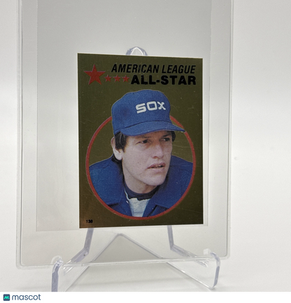 1982 O-Pee-Chee Stickers Carlton Fisk FOIL Card #138 NM-MT FREE SHIPPING