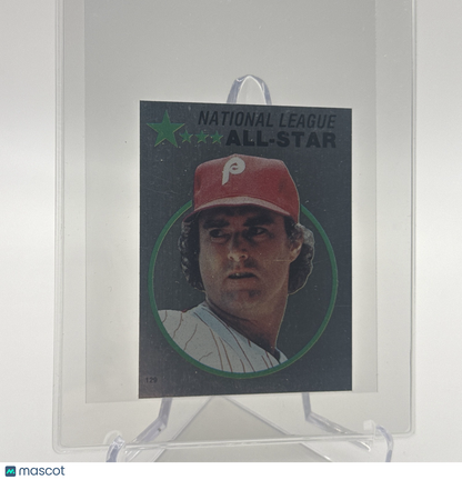 1982 O-Pee-Chee Stickers Steve Carlton FOIL Card #129 NM-MT FREE SHIPPING