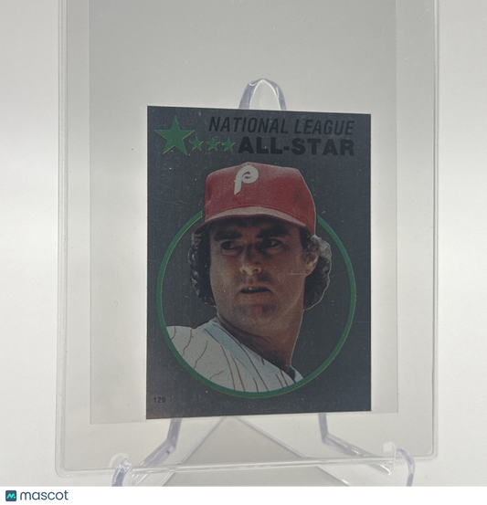 1982 O-Pee-Chee Stickers Steve Carlton FOIL Card #129 NM-MT FREE SHIPPING