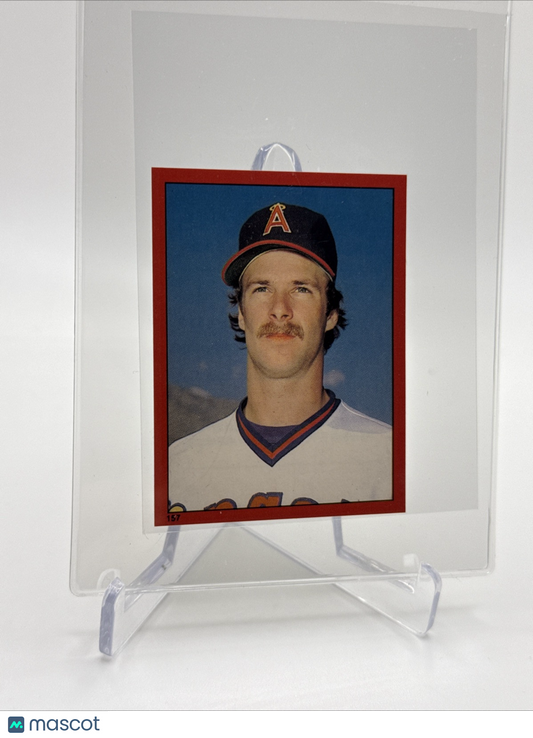 1982 O-Pee-Chee Stickers Rick Burleson Baseball Card #157 NM-MT FREE SHIPPING