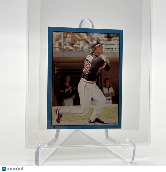 1982 O-Pee-Chee Stickers Jack Clark Baseball Card #106 NM-MT FREE SHIPPING