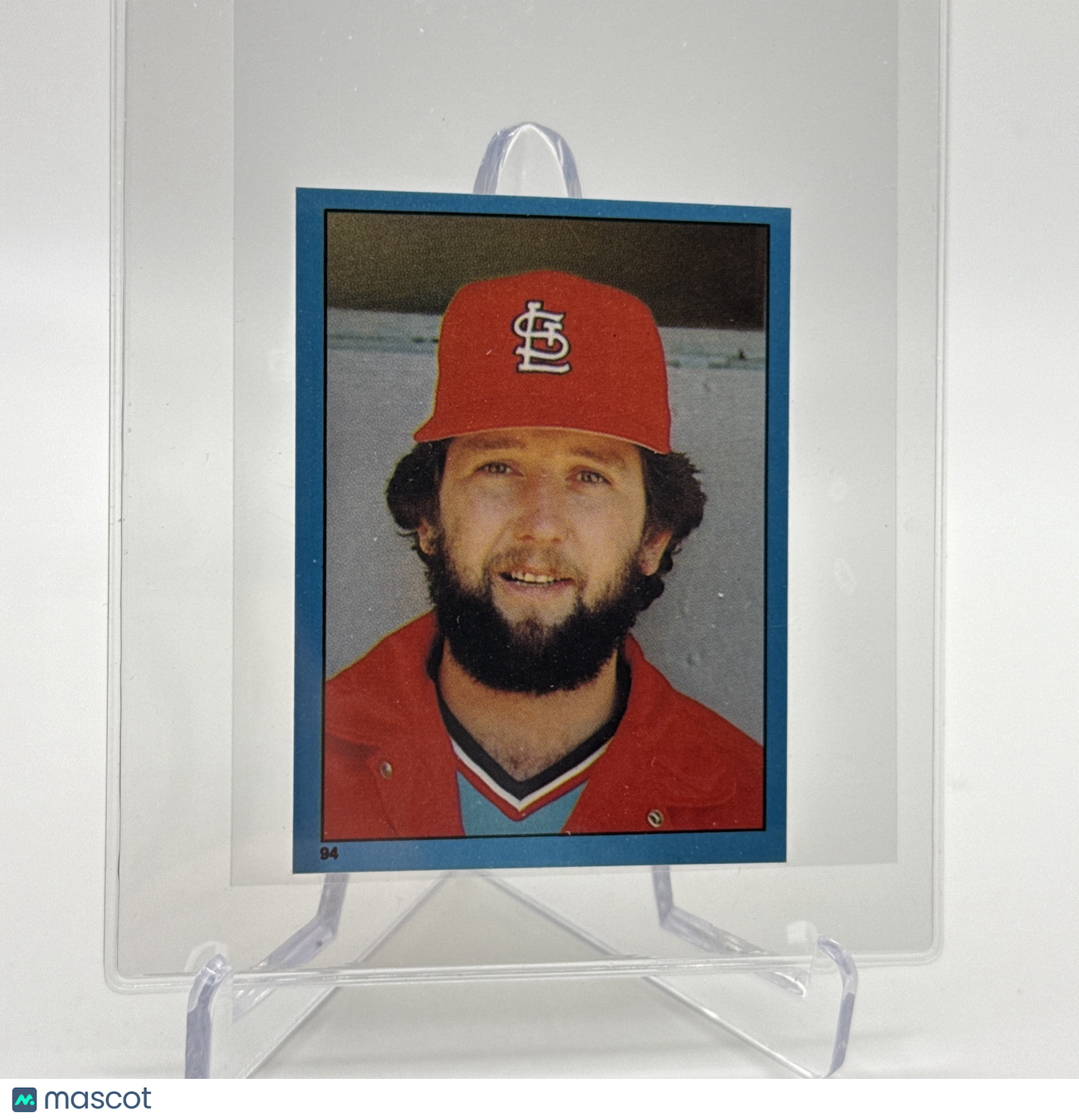 1982 O-Pee-Chee Stickers Bruce Sutter Baseball Card #94 NM-MT FREE SHIPPING